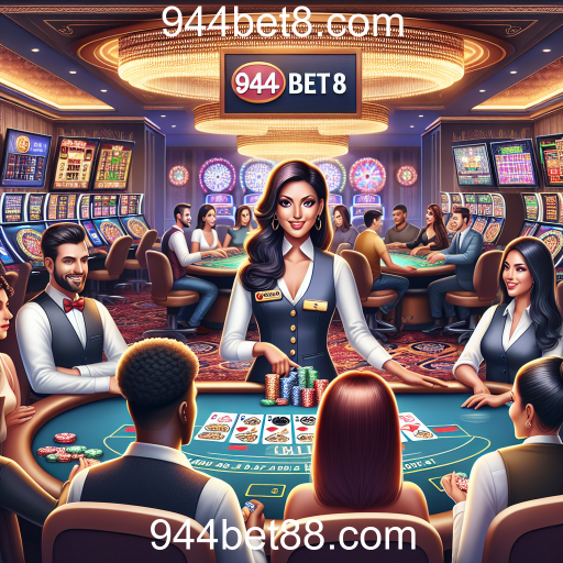 Descubra o Mundo do Live Casino em 944bet8.com